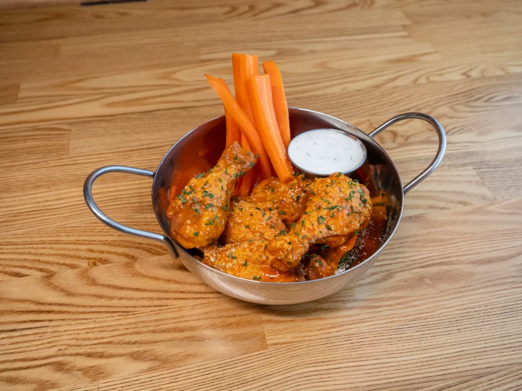 Mom Said Yes Pizza Torrance -Buffalo Parmesan Wings