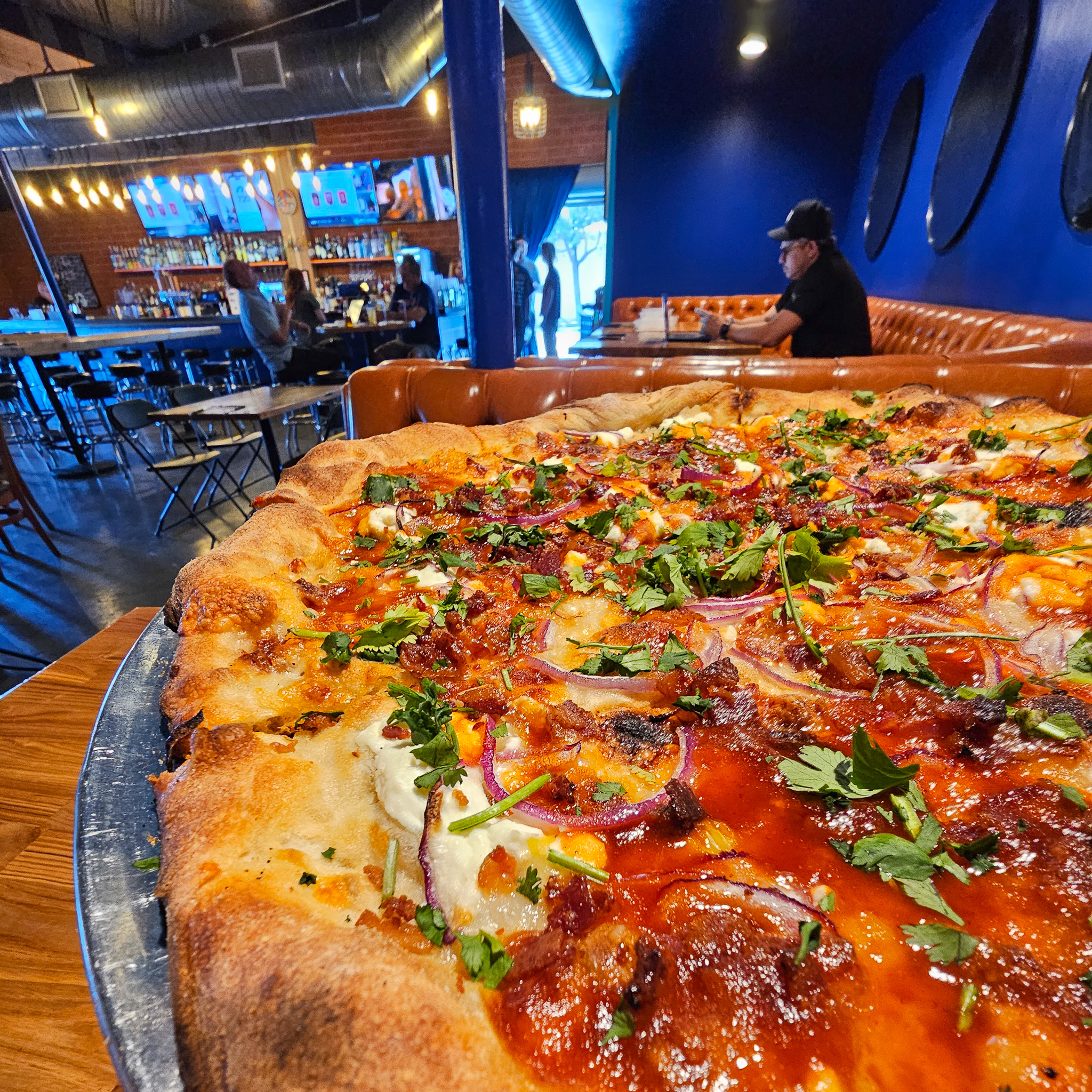 New York style pizza at Mom Said Yes Pizza Torrance